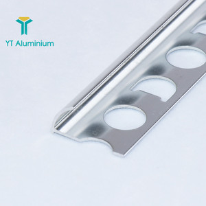 Bright Chrome Quadrant Nhôm <span class=keywords><strong>Tile</strong></span> Trim Profiles Đối Với Góc <span class=keywords><strong>Tile</strong></span> <span class=keywords><strong>Beading</strong></span> - Product Image 3