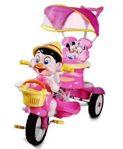 2021 Cartoon Kinder Dreirad Kinderwagen für 3 Jahre altes Kind mit Musical