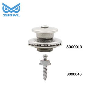 OWOZ in acciaio inox tazza con bottone a scatto occhiello yacht barche <span class=keywords><strong>marine</strong></span> # Snowl # - Product Image 3