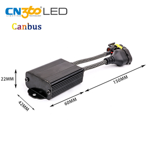 2017 LED faro 9004 9007 H11 CANbus error libre anti parpadeo resistor canceller Decoder - Product Image 5