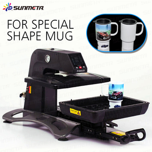 Pantalla LCD nuevo 3D sublimación tazas y <span class=keywords><strong>T</strong></span> camisa calor máquina de la prensa ST-420 - Product Image 3
