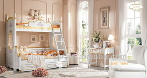 <span class=keywords><strong>Lit</strong></span> de chariot en bois pour enfants de style vintage classique, style simple, meubles de chambre d'enfant, <span class=keywords><strong>lit</strong></span> <span class=keywords><strong>superposé</strong></span> au design unique - Product Image 5
