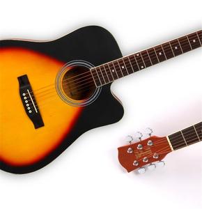 <span class=keywords><strong>Precio</strong></span> al por mayor de tilo Material <span class=keywords><strong>guitarra</strong></span> acústica 41 pulgadas fabricación en China - Product Image 3