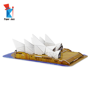 Casa <span class=keywords><strong>de</strong></span> <span class=keywords><strong>la</strong></span> <span class=keywords><strong>Opera</strong></span> <span class=keywords><strong>de</strong></span> Sidney, rompecabezas 3d <span class=keywords><strong>de</strong></span> formas diy, personalizado, hecho <span class=keywords><strong>de</strong></span> tablero <span class=keywords><strong>de</strong></span> espuma - Product Image 2