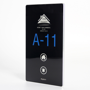 ドアベルホテルルーム屋外パネル特別アイコンワードデザインドライコンタクト - Product Image 2