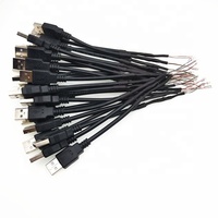 RY Usb Tipo a Enchufe Macho a 4 pines 0,8mm Pitch Jst Sur 4 Conector de crimpado Arnés de cable con cable de 32AWG
