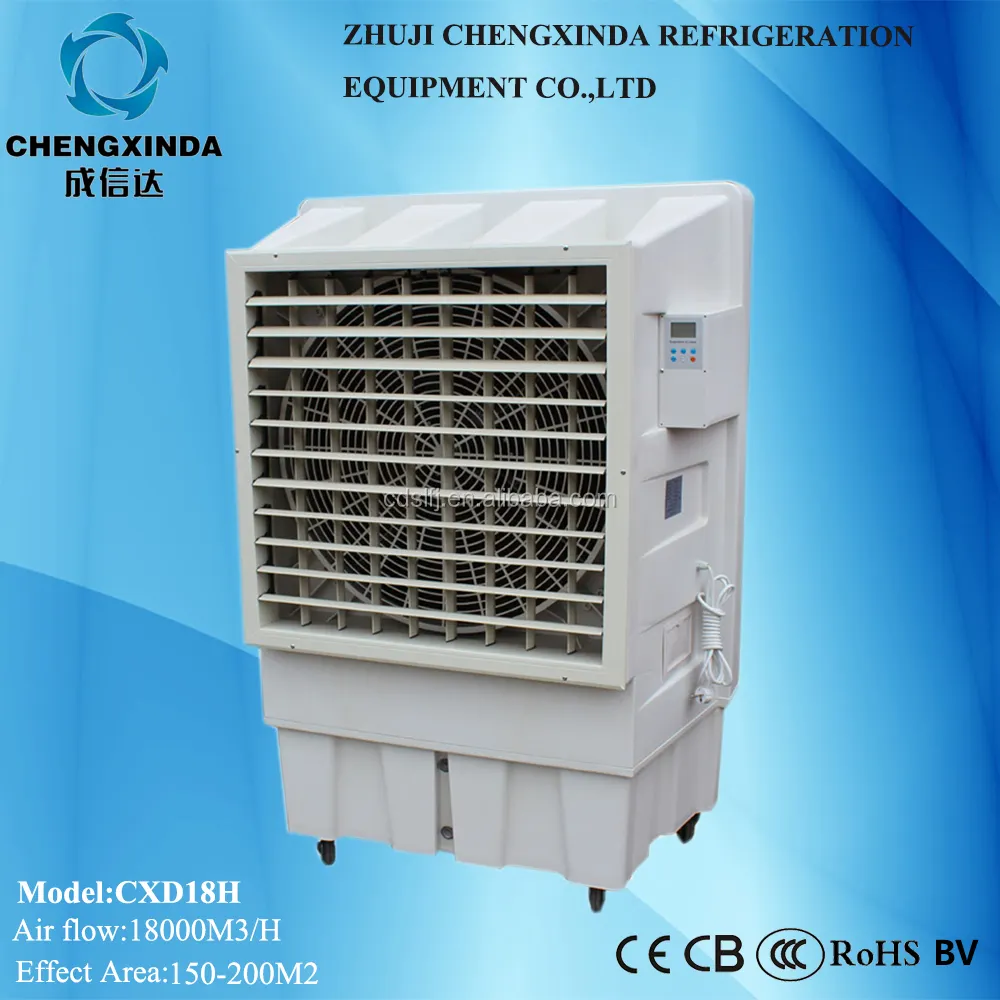 CXD18H comercial portátil evaporativo industrial móvil enfriador de aire de agua