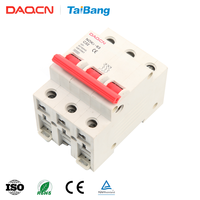 DAQCN BKN-3P Tegangan, 400V 3 Kutub C32 Pemutus Sirkuit Mcb