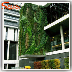 Artificial vertical verde Artificial <span class=keywords><strong>pared</strong></span> <span class=keywords><strong>de</strong></span> hierba césped Artificial para el jardín para <span class=keywords><strong>interior</strong></span> y exterior - Product Image 6