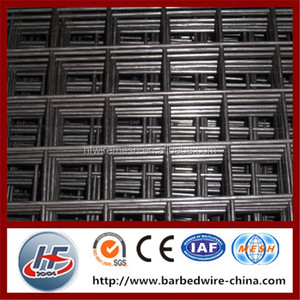Panel de Malla de Alambre Soldado para Refuerzo de Muros de Ladrillo, Galvanizado Negro, Tejido Plano - Product Image 4