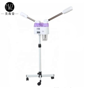 เครื่องพ่น<span class=keywords><strong>ไอ</strong></span>น้ำสำหรับใบหน้าแบบ2-in-1พร้อมเทคโนโลยีอัลตราซาวด์วัสดุพลาสติกรูปแบบเหลวดีไซน์แบบพกพา<span class=keywords><strong>ส</strong></span>ำหรับบรรเทาอาการ<span class=keywords><strong>ไอ</strong></span>เย็นและไอ - Product Image 1