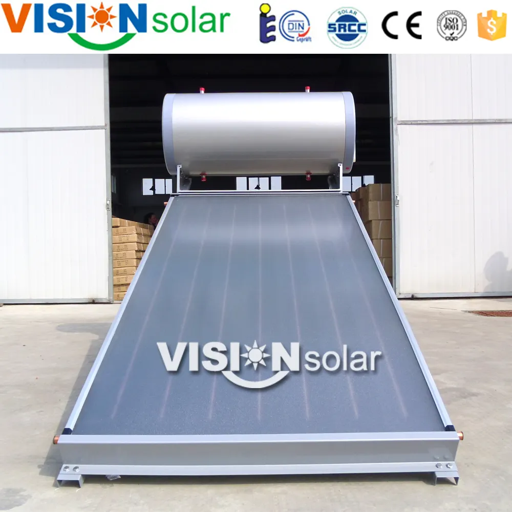 flat plate collector solar water heater uses of sun