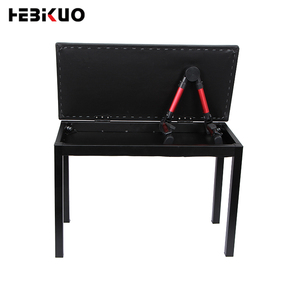 Bancs <span class=keywords><strong>de</strong></span> <span class=keywords><strong>piano</strong></span> doubles HEBIKUO Q-112, tabouret <span class=keywords><strong>de</strong></span> <span class=keywords><strong>piano</strong></span> en fer avec réglage, accessoires d'instruments <span class=keywords><strong>de</strong></span> musique dans une boîte - Product Image 3