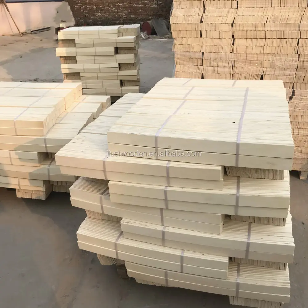 China caliente venta al por mayor de moda listones de madera para marco de cama de metal