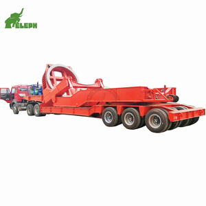 จีนพิเศษรถ<span class=keywords><strong>Windblade</strong></span> 360องศาWindmill Blade Semi TrailerสำหรับMountain Road Transport - Product Image 5