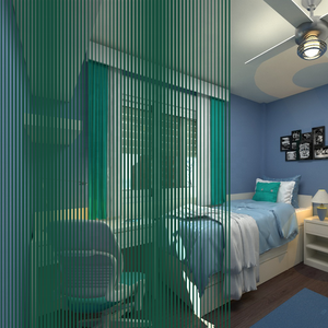 Louver sọc mô hình trang trí cửa sổ phim cho kính cửa sổ - Product Image 4