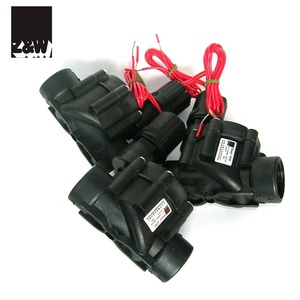 100D 1 "hệ thống thủy lợi solenoid Van nhựa cảnh quan nông nghiệp từ xung 1inch DN25 AC 24V 220 110 DC 12V chốt - Product Image 5