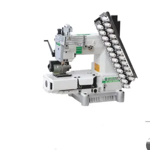 St 008-12064P/Pq 12N Elastische Shirring Machine Automatische Snijden En Industriële China Naaimachine Kleding Machines