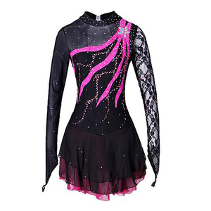 LIUHUO-disfraces de patinaje artístico para niñas, trajes de competición de patinaje para mujeres, hecho en China - Product Image 2