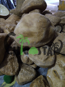 Piedra de fibra de vidrio para decoración de jardín, paisaje de parque, roca de piedra artificial - Product Image 6