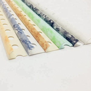 Decorative Modern <strong>Plastic</strong> PVC <strong>Corner</strong> Edge <strong>Trim</strong> for Ceramic Tiles-Durable &amp; Waterproof for Hotels - Product Image 2
