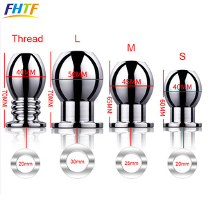 4 Tamaños, Tapón Anal de Metal Hueco, Estimulador Anal, Juguetes Sexuales para Adultos, Masturbación - Product Image 5