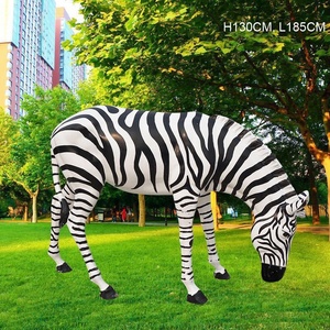 Estatua de <span class=keywords><strong>pinto</strong></span> de fibra de vidrio para jardín, tamaño real, a la venta - Product Image 3