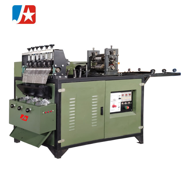 Низкая цена домашнего применения высокий выход полная автоматическая стальная машина для создания жесткой мочалки JX-B6