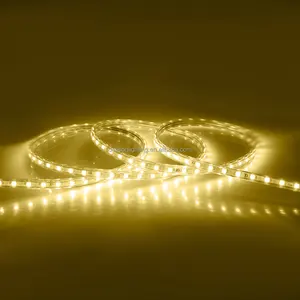 High quality 100m per roll smd 5050 warm white 220v led strip