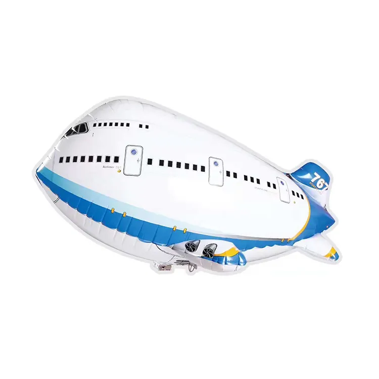 Globo de decoración de fiesta con control remoto para niños, juguete de avión de diseño personalizado, barato, venta al por mayor, artículo de regalo