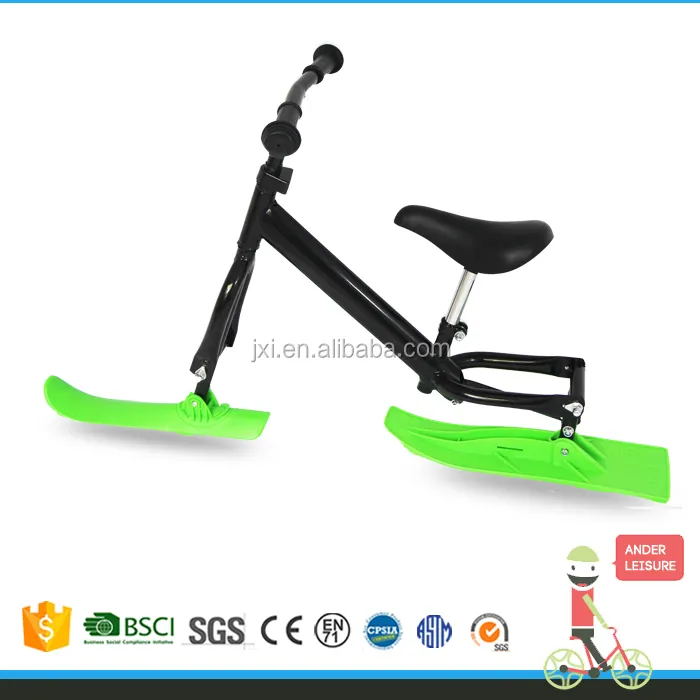 2 in 1 Steel Children Toy Balance Bike Snow Winter Scooter