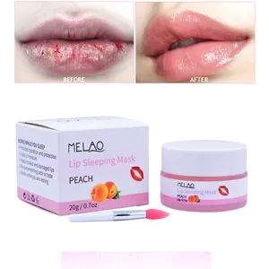 Private Label Oem/Odm Hydraterende Repareren Organische Natuurlijke Lip Slaap Masker Lippenbalsem Groothandel