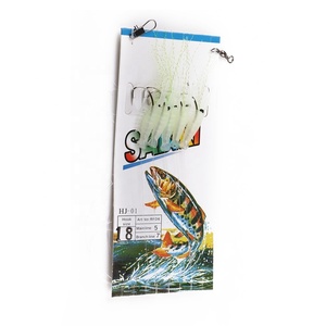 Per Hengjia 3CM 9G amo da pesca Fish Skin stringa di simulazione di gamberetti in Silicone artificiale esca morbida per la pesca fluviale del lago - Product Image 6