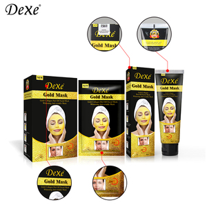 Masque crème <span class=keywords><strong>pour</strong></span> le visage DEXE 24k Gold <span class=keywords><strong>pour</strong></span> le <span class=keywords><strong>nez</strong></span> et le visage, blanchiment, élimination des points noirs et anti-âge - OEM/ODM Marque privée - Product Image 2