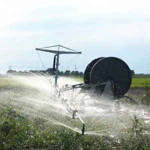 Nieuw Slang Reel Travelling Regen Pistool Sprinkler Irrigatiesysteem Met Gratis Ontwerp