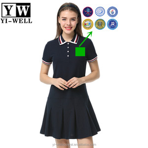 Guangzhou moda Pique TC Sport Tennis <span class=keywords><strong>Polo</strong></span> abito donna <span class=keywords><strong>Polo</strong></span> ragazze - Product Image 3