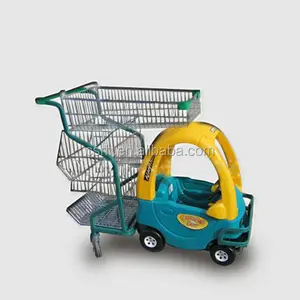 Chariot drôle coloré d'enfants d'épicerie de supermarché de <span class=keywords><strong>caddie</strong></span> d'enfants - Product Image 1