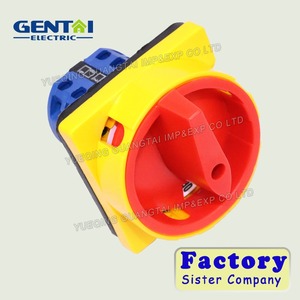 Chất lượng cao 20A <span class=keywords><strong>3</strong></span> giai đoạn 4 dây chuyển đổi quay cam chuyển đổi vôn kế chuyển đổi - Product Image 6