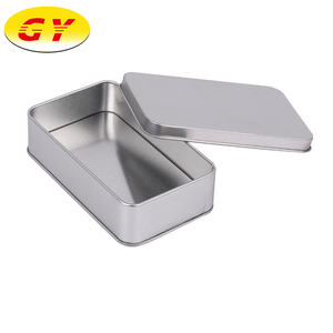 Bán Buôn Cổ Giá Thấp Trống Bạc Kim Loại Hộp Thiếc - Product Image 3