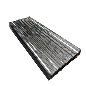 Feuille de toit en acier galvanisé ondulé — noble, jauge 26, plaque entièrement rigide, revêtement de Zinc, G550