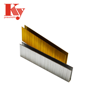 18GA 아연 도금 및 스테인리스 스틸 3/8'' 크라운 92 시리즈 스테이플 9212 9225 9232 9240 센코 M/두패스트 W1800 건용 가구 못 - Product Image 1