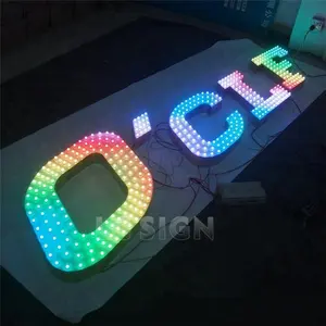 Sign Manufacture Practicable Alphabet Letters Top Quality LED Punch Hole Channel Letter Sign