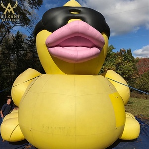 Trang Trí Sự Kiện Ngày Lễ Năm Mới Vịt Khổng Lồ Mát Mẻ Với Kính Râm Chống Cháy 2M/5M/10M - Product Image 4