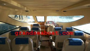 35 Asientos Diesel Interior de FRP Barco de la Tripulación, rápido de Transbordadores de Pasajeros - Product Image 3