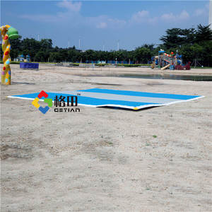 Dalles de terrasse en plastique PP à emboîtement antidérapantes et imperméables pour événements en plein air, utilisation en <span class=keywords><strong>garage</strong></span> - Conception graphique, protection du gazon, chapiteau - Product Image 6