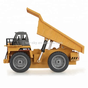 HUINA 1540 <span class=keywords><strong>1</strong></span>:18 2.4กรัม6CH RCอัลลอยรถบรรทุกเสริมโลหะผสมหมุนรถขุดRCรถวิศวกรรมของเล่น - Product Image 2