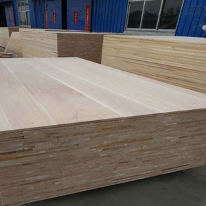 4X4 Gỗ Cho Thớt Gỗ Giá Rẻ Paulownia Cạnh Dán Kiri Board - Product Image 3