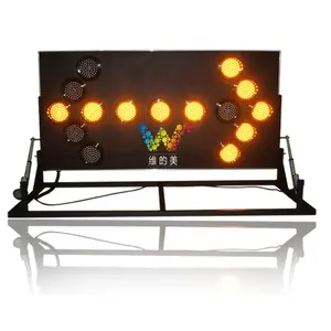 Truck Mounted 180 Degree folding LED arrow board light