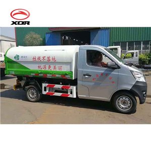 3cbm Mini thủy lực đổ kín loại nhỏ CuộN ra khỏi nhà sản xuất xe tải rác - Product Image 3