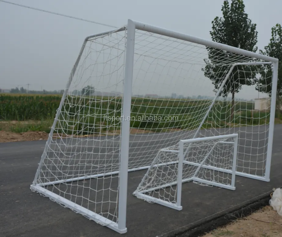 Material de aluminio de mini fútbol post/de Metal de fútbol objetivo para la venta